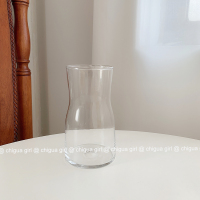 透明花瓶 ins仿真保湿玫瑰花假花房间装饰仿真花桌面摆件卧室客厅装饰品