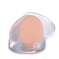 普通材质[2片肤色] 盒装化妆海绵粉扑 气垫BB霜专用圆形通用粉底液粉扑蜜粉扑气垫扑