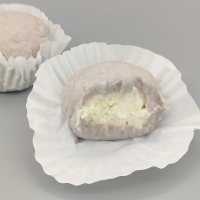 无糖油芋泥奶酪球[一盒2个] 赤藓糖醇无糖芋泥奶酪球 香芋团子无奶油无面粉非生酮雪媚娘雪胖