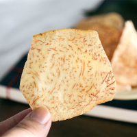 香芋片200g大袋装(泡沫袋包装) 椒盐香芋片香芋脆片薄脆咸香芋头条发现好吃的芋片200g 易碎品