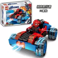 城市爬行者 MG169C 城市爬行者 MG169C 拼装积木男孩子益智玩具3复仇者联盟4钢铁侠机甲机器人仔模型