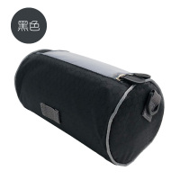 黑色圆筒包(配肩带) 4L 自行车包前梁包儿童单车童车骑行包骑行装备前挂包山地车配件大全
