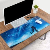 君之名字 800x300mm 4mm 4mm加厚鼠标垫女超大号办公快捷键大号笔记本电脑垫桌垫电竞办公桌桌面垫子可爱游戏电
