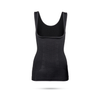 黑色 M(适合90-120斤) 收腹塑身衣上衣女上半身背心式塑形束身衣收肚子强力束腰夏季薄款