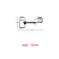 73mm BSET MATEL 锌合金旋转弹簧钩 箱包扣 狗扣 钥匙扣 快速释放钩