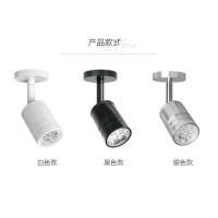立杆3w 白光(外观颜色需备注) 明装小射灯led天花灯3w5w吸顶客厅背景墙软弯管长杆服装店轨道灯