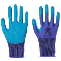 创信L108(12双) L 创信L128压纹手套劳保耐磨乳胶防滑透气搬砖工地钢筋建筑安全防护