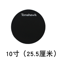 黑色10寸鼓橡胶消音垫 单张可选 架子鼓消音垫隔音垫小军鼓镲片16寸吊镲18叮叮镲垫20寸