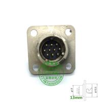 10芯插座 安川 松下 三菱伺服电机编码器连接器DDK CM10-AP10S-M 10芯插头