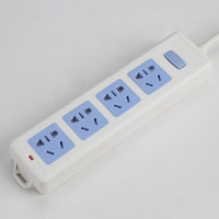 1.8米 鑫超插座面板多孔排插家用多功能通用插排长线智能多用插线板带线