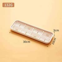 肥皂盒小号 1个橙粉色 可沥水肥皂盒子储物架牙刷杯长方形卫生间收纳架免打孔香皂置物架