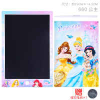 10寸液晶 公主661 迪士尼液晶手写板智能电子小黑板家用儿童涂鸦板画画板写字板玩具