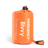 橙色 户外应急救生睡袋保暖防潮保温毯野外紧急生存急救毯保命求生帐篷