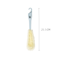 短柄 杯刷无死角清洁长柄小刷子水杯神器杯子刷奶瓶茶渍刷子茶杯清洁刷