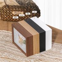 6寸(10*15厘米)黑色 不含干花(送丝带胶水灯串) 干花展示盒蝴蝶标本展示框标本展示盒鲜花保存相框立体中空标本花