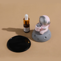 粉色宇航员香薰摆件 送精油1瓶 宇航员车载香水香薰汽车摆件创意车内装饰用品大全扩香石香膏摆件