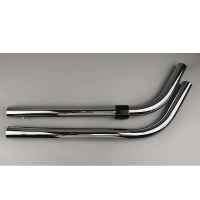 新款弯管 配洁霸超宝吸尘器配件弯管加大加宽地刷水扒钢管延长管BF502CB60