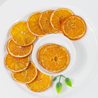 烘干香橙片(原味) 100g 1份 冻干橙子片水果茶香橙柠檬片橙干片橙片果茶泡水烘焙装饰西柚果干