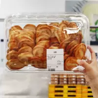山姆家蝴蝶酥 苏浙沪皖 顺丰 550g 山姆店蝴蝶酥 比利时黄油制作 288层起酥 低温烘烤18个装550g面包