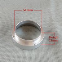 接粉器 柏翠严选东菱咖啡机粉杯过滤网51mm压力不锈钢粉碗咖啡配件器具