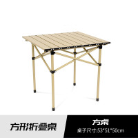 方桌 送桌布+收纳包 户外野营折叠车载轻便野餐野外露营烧烤自驾游用品蛋卷桌椅子套装