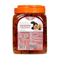 百香果味 航帆奶茶原料 百香果果酱果肉涂抹面包商用 烘焙奶茶店专用2.5kg