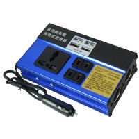 A铝壳DC1500W 公牛车载逆变器12V24V转220V大功率变充电器一体机汽车货车转换器