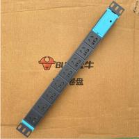 GNE-1080W(10A)无线 公牛PDU机柜专用 电源插座 10A 8插位带开关 排插接线 GNE-1080