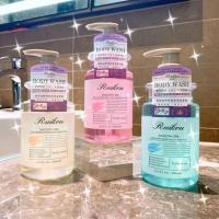 粉樱洗发水480ml 1g 锐蔻氨基酸粉樱洗护套装温和清洁植物香氛洗发沐浴露