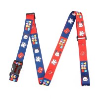 红蓝米奇 宽2.5cm 长160cm 卡通牵引绳 卡通款牵引绳儿童扭扭车滑板车自行车学步车拉绳书包防走丢失带子