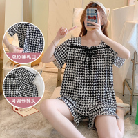 YXY-553# M 孕妇睡衣夏季怀孕期短袖套装月子服夏天薄款哺乳睡衣坐月外出喂奶