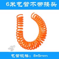 6米气管不带接头 轮胎打气摩托高压嘴软管打气电瓶车充气筒头空压机气泵货车车汽车