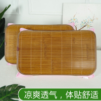 30*50[竹枕片]单个 27cmx45cm 夏季凉席枕套竹席枕头枕巾防滑不脱落枕头套夏凉冰丝成人一对竹凉