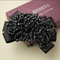 黑色一双 一双价水晶串珠鞋饰鞋花鞋扣鞋子上的饰品装饰配饰修鞋配件