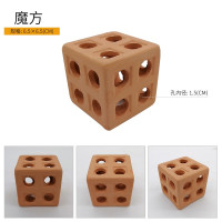 魔方躲避(观赏虾用) 奶嘴巢海葵窝小丑鱼躲避罐海葵家地毯奶嘴窝防跑珊瑚罐海水缸观赏