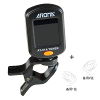 搭配1 阿诺玛吉他调音器小提琴尤克里里初学者专用电子校音通用吉他配件