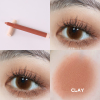 clay陶土砖 奶油涂眼睛上!Sunnies face持久奶油眼影笔棒防水哑光裸棕velour