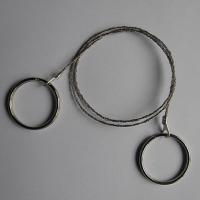 可360度旋转!山鹰户外生存线锯链锯绳锯钢丝锯 野外救生锯 长70CM