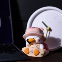 晚安妹妹 无香薰 车载香薰摆件成功鸭车用汽车香水女可爱车内装饰april香氛工作室