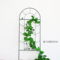 做旧绿色 FGC-011-G 大 花架子铁艺花盆架折叠网格地插爬藤铁线莲月季支架花园艺屏风栅栏