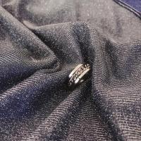 [钢色6码] [A.N.A]链条转动~复古朋克钛钢个性旋转情侣戒指转动潮男链条对戒