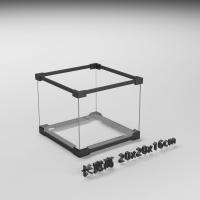 超透明 20*20*16水龟缸 螳螂饲养盒蚂蚁跳蛛锹甲虫辣椒蟹樱桃蟑螂蟋蟀亚克力饲养盒高透