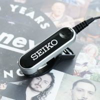 黑色款+送绒布袋 日本SEIKO精工STM30乐器通用拾音夹调音器拾音器麦克风民谣免开孔