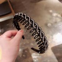 银白色 发箍女洗脸用百搭外出压发头箍洗脸防滑成年发夹碎发黑色头窟发卡