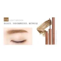 #01浅棕色 适合较浅、浅棕发 UNNY染眉膏眉笔防水防汗持久不脱色晕染自然初学者女眉粉棕