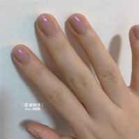 C05# i wanna 紫色极光 热卖色 花洛莉亚指甲油Flortte显白C05奶茶裸粉紫色极光S17奶油雾霾蓝S03