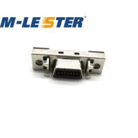 孟莱司特SCSI连接器14pin CN型14母头插座 14芯180度直插座接插件