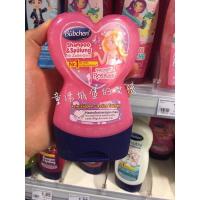 德国Buebchen原装dm宝沘珊小公主无泪儿童温和无刺激洗发水洗发露