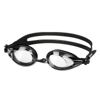 Y220AF-01黑色 平光 yingfa英发游泳眼镜防水防雾游泳镜舒适贴合男女通用透明高清泳镜