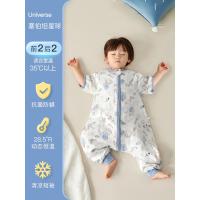 塞伯坦星球-2层短袖(建议35℃以上) S衣长70cm[建议身高80cm以下-推荐0-1岁] 婴儿睡袋春秋季薄款宝宝分腿